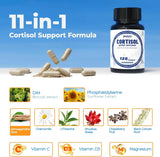 Cortisol Supplements for Women Capsules, Herbal Supplement with Ashwagandha | 120 Capsules